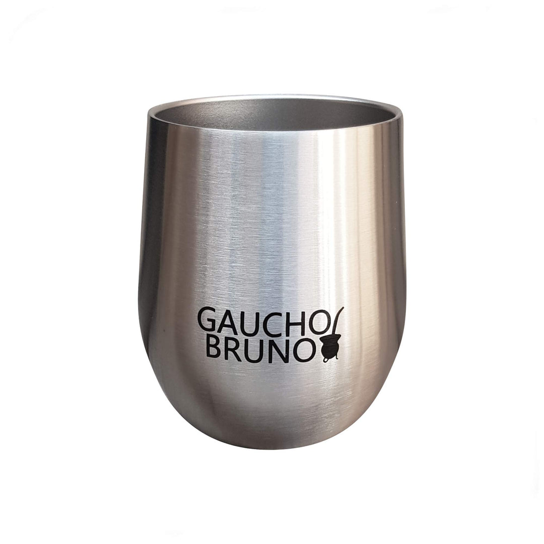 Gaucho Bruno - Thermo Mate aus Edelstahl zum Trinken von Yerba Mate | Leicht zu reinigen | Angenehm