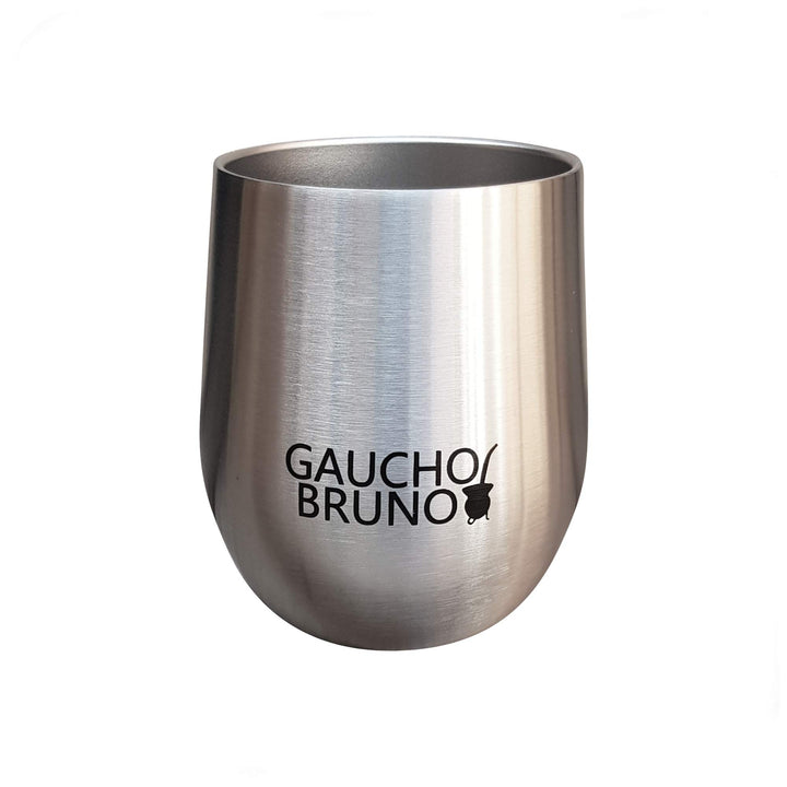 Gaucho Bruno - Thermo Mate aus Edelstahl zum Trinken von Yerba Mate | Leicht zu reinigen | Angenehm