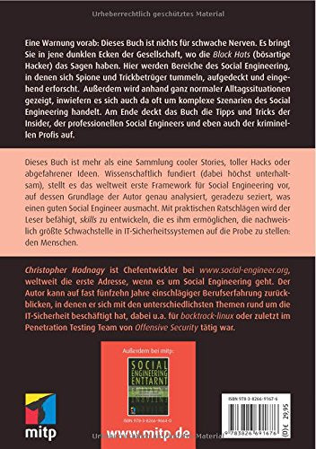 Die Kunst des Human Hacking: Social Engineering in der Praxis (mitp Professional), Taschenbuch