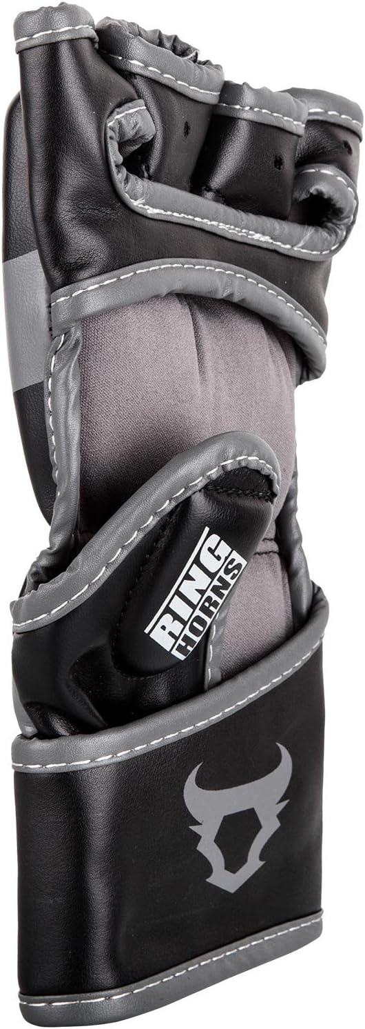 Ringhorns Charger MMA Handschuhe S Schwarz / grau, S Schwarz / grau