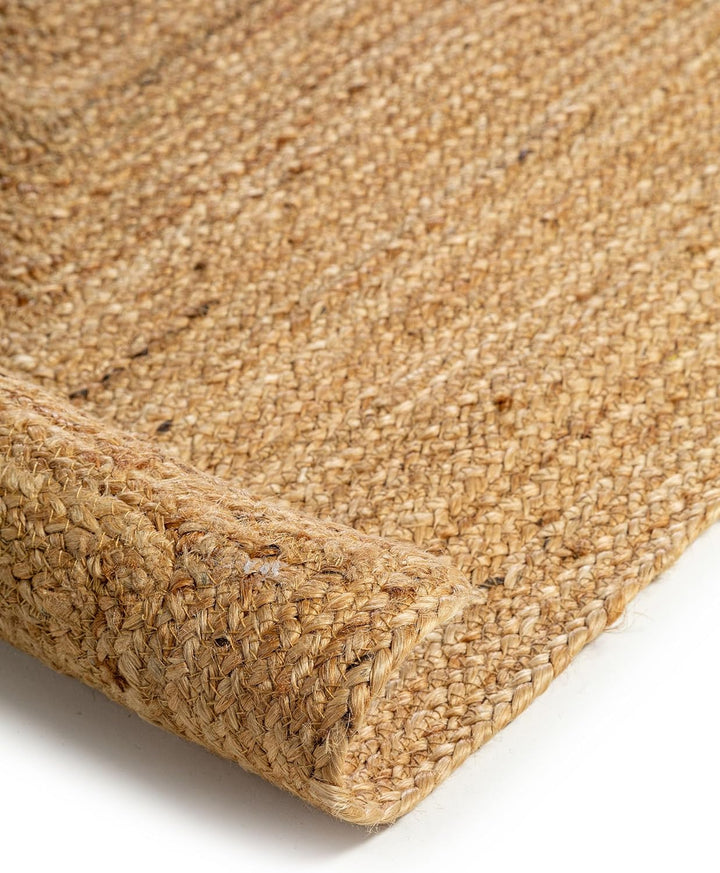 benuta NATURALS Juteteppich Jutta Hellbraun 160x230 cm - Moderner Teppich für Wohnzimmer, 4053894838