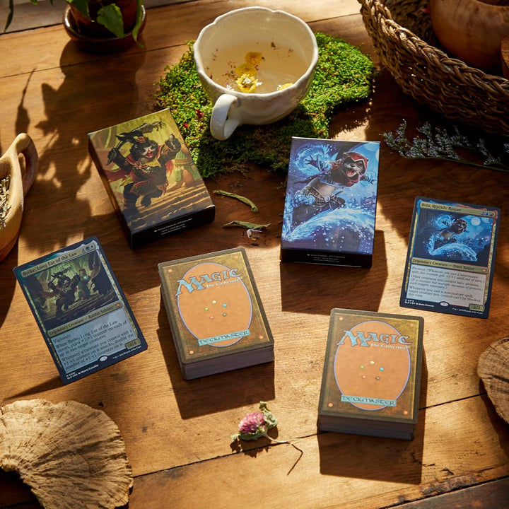 Magic: The Gathering Bloomburrow-Einsteigerpaket | Lerne Magic mit 2 Bloomburrow-Decks | Sammelkarte