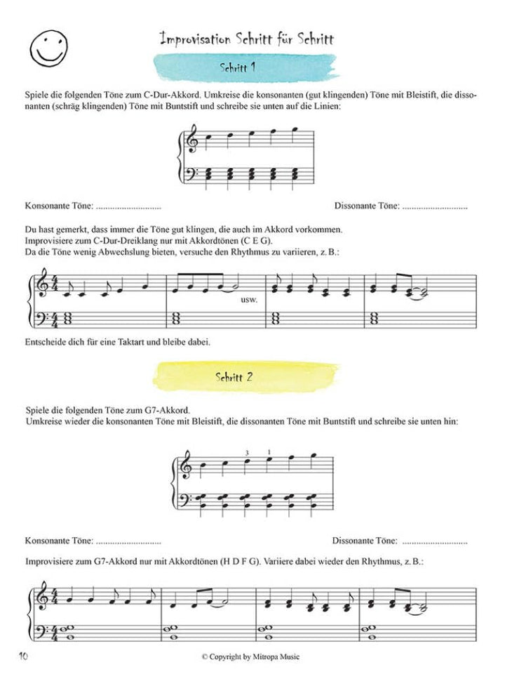 Tastenzauberei, Band 4 - Klavierschule mit Audio-CD ISBN 9789043134613 - Lehrgang für Klavier - Deut