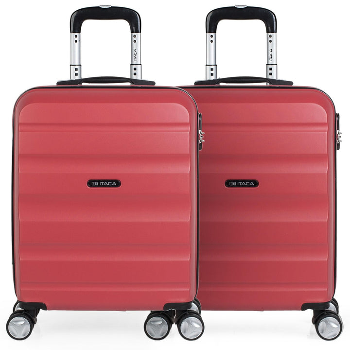 ITACA - Handgepäck Koffer Trolley - Reisekoffer Mit Rollen und Reisekoffer Hartschalenkoffer für Vie