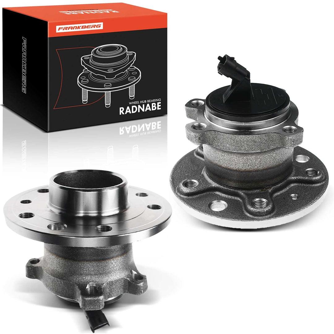 Frankberg 2x Radnabe Radlagersatz Hinterachse Kompatibel mit Vectra C 1.6L-3.2L 2002-2009 Croma 194