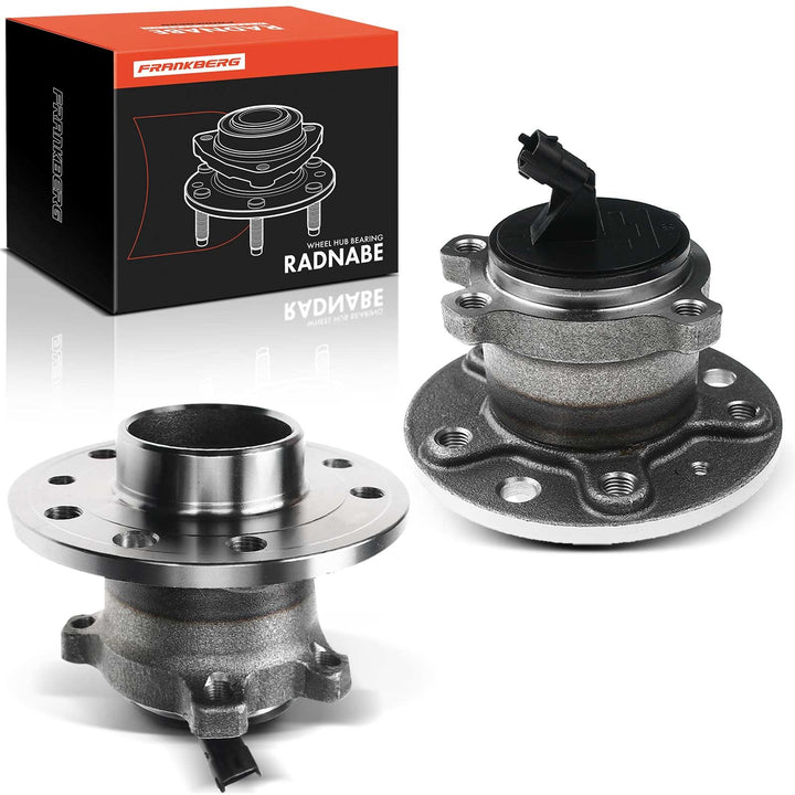 Frankberg 2x Radnabe Radlagersatz Hinterachse Kompatibel mit Vectra C 1.6L-3.2L 2002-2009 Croma 194