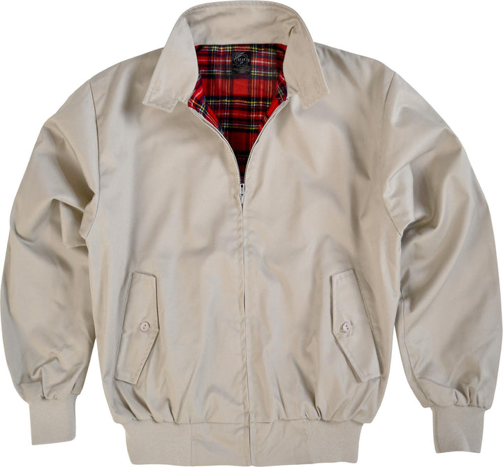 Original GearUp® Harrington Jacke English Style in 12 verschiedenen Designs wählbar XXL Beige, XXL B