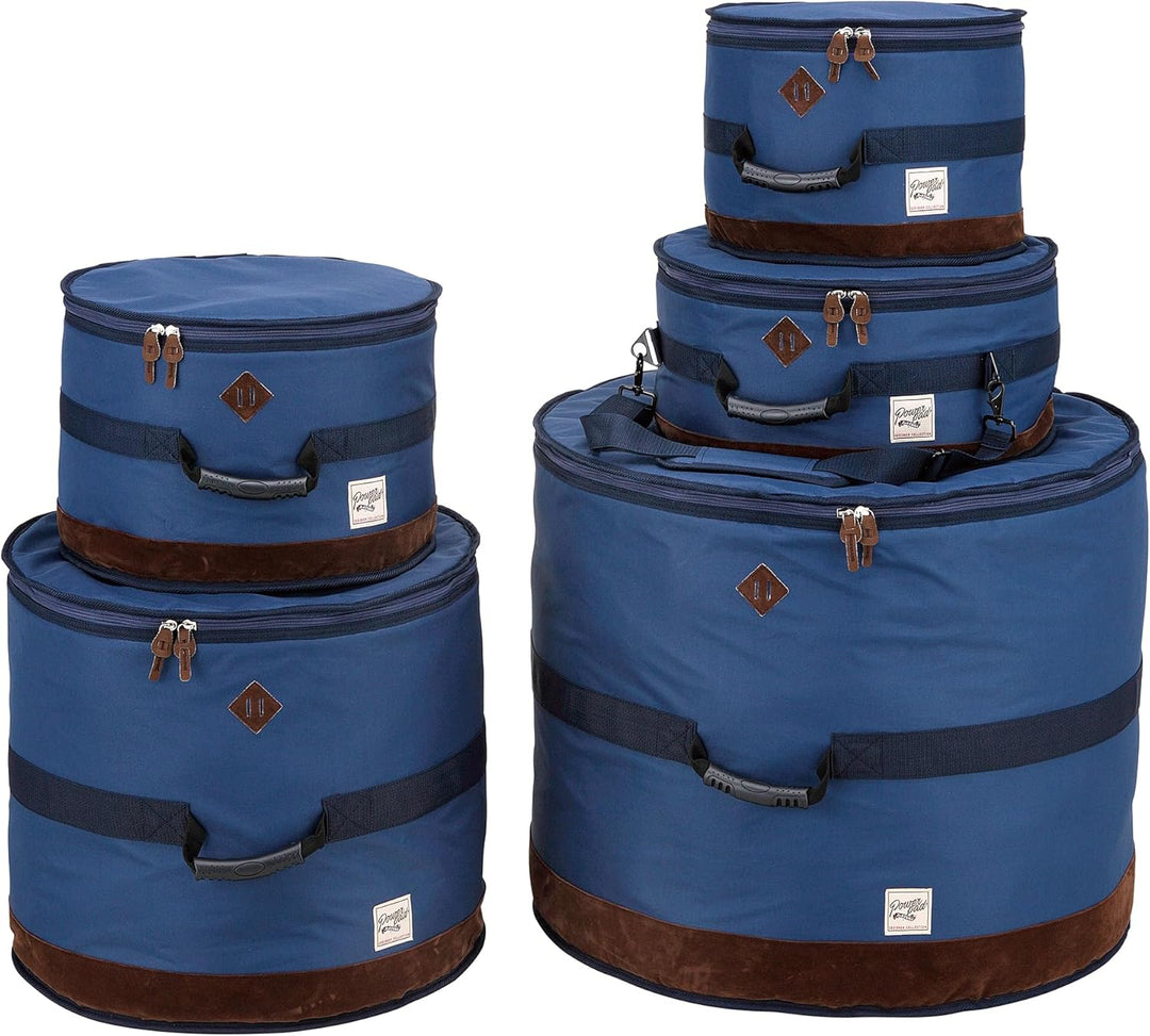 TAMA Powerpad Designer Drum Taschen - Set Marineblau (TDSS52KNB), marineblau