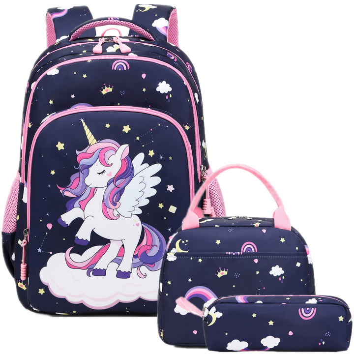 Jumpopack Mädchen Schulrucksack Teenager Rucksäcke Schule Mädchen Schultaschen für Kinder Rucksack K