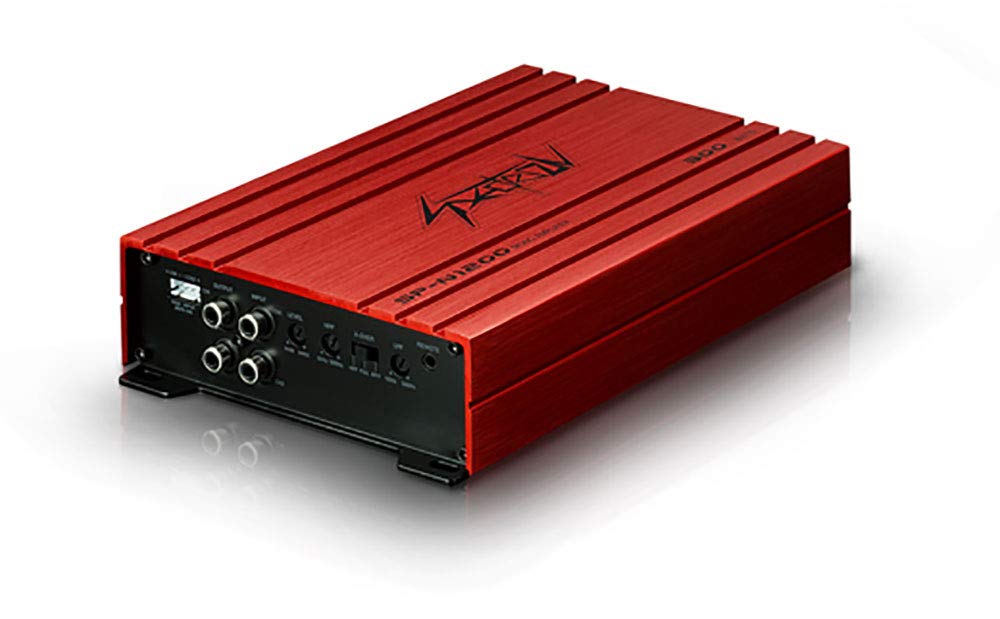 SPECTRON SP-N1200: Kompakter, leistungsstarker 1-Kanal Verstärker fürs Auto, Monoblock mit 1 x 200 W