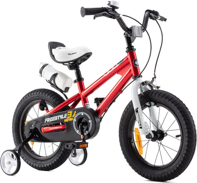 RoyalBaby Freestyle Kinderfahrrad Jungen Mädchen Fahrrad 12 16 16 18 20 Zoll ab 3-12 Jahre BMX Stil