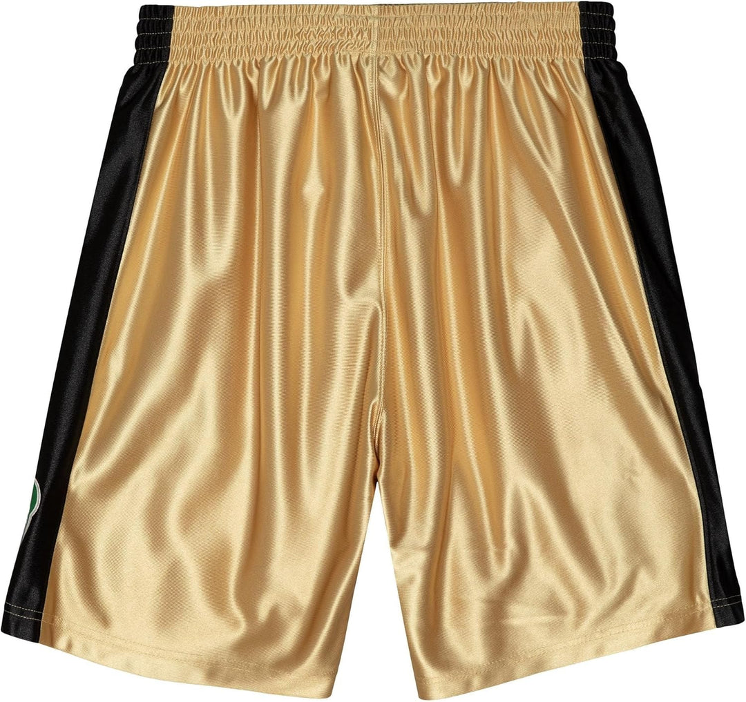 Mitchell & Ness 75th NBA Anniversary Gold Swingman Shorts M Boston Celtics, Gold, M Boston Celtics,