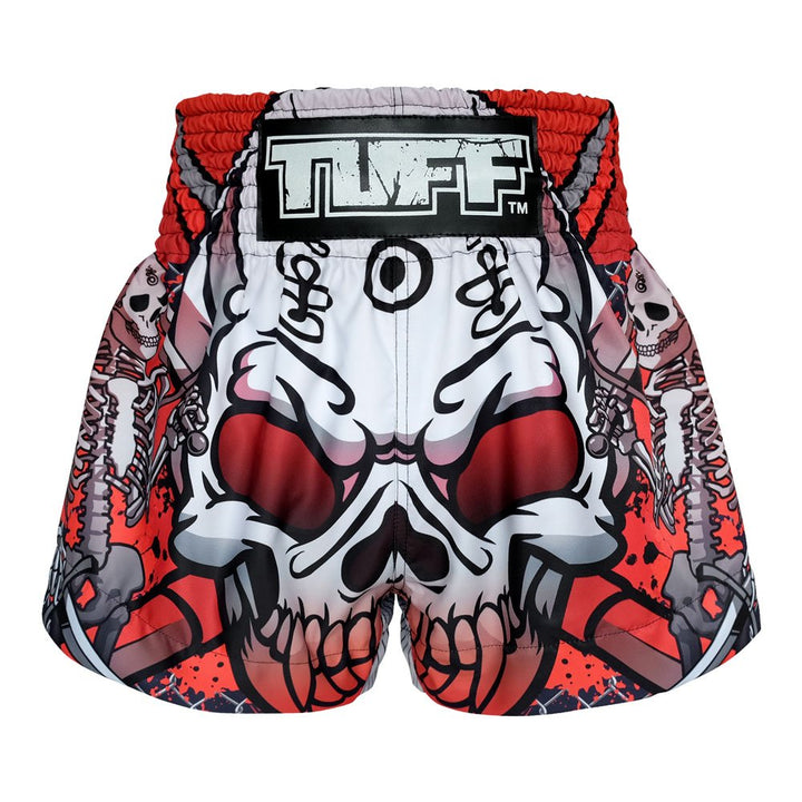 Tuff Sport Boxen, Muay Thai-Shorts, Drachenschädel, Kick, Kampfsport, Training, Fitnessstudio, Kleid