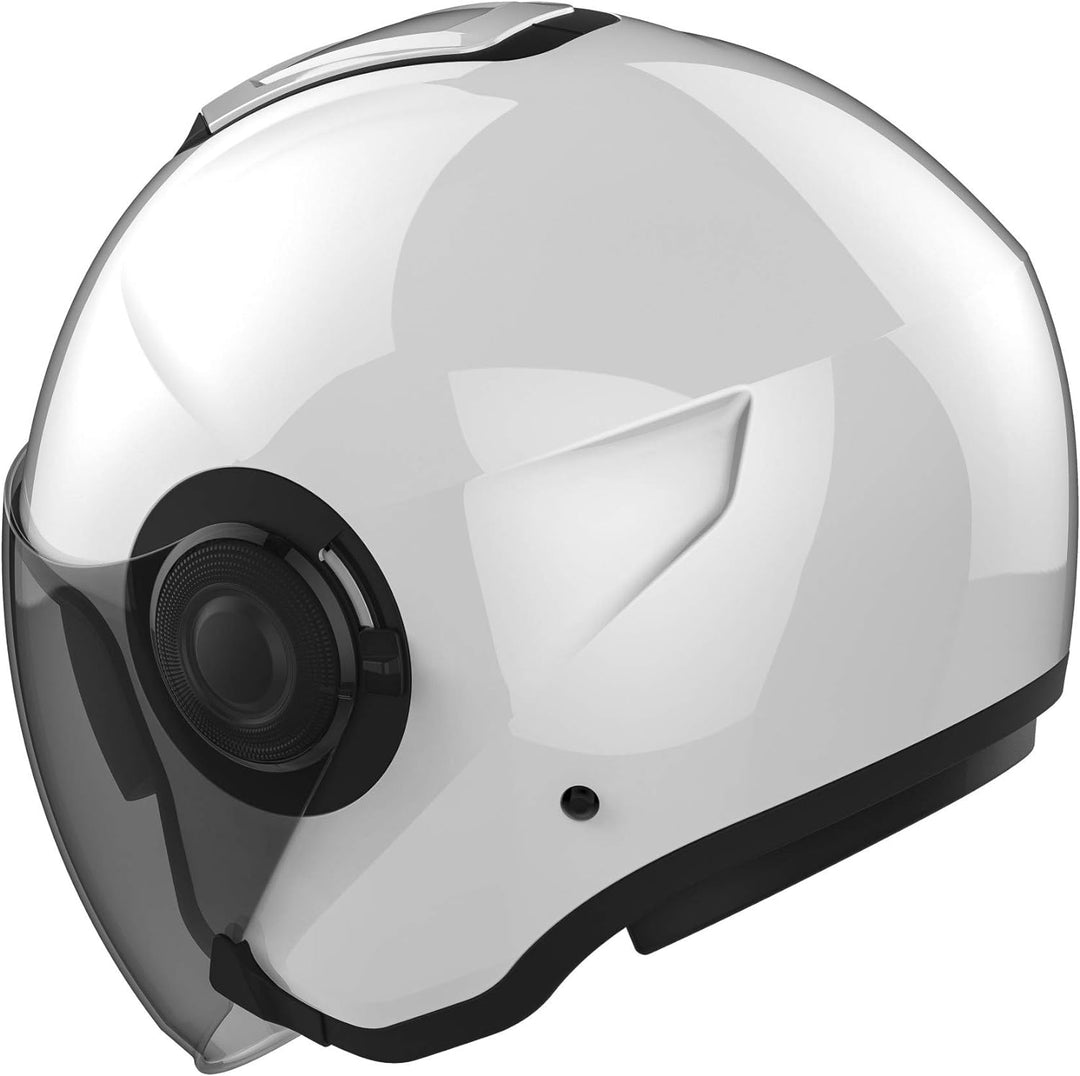 HJC Helmets Motorradhelm HJC i40 SEMI FLAT WHITE, Weiss, S, Weiss, 16877907 S Weiss, S Weiss