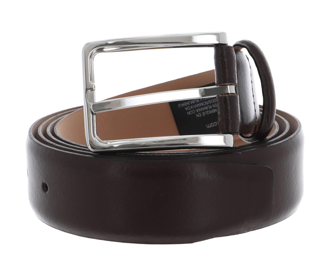 Calvin Klein Herren Score LINE Buckle Fixed 35MM Winter-Zubehör-Set, Dark Brown, 90
