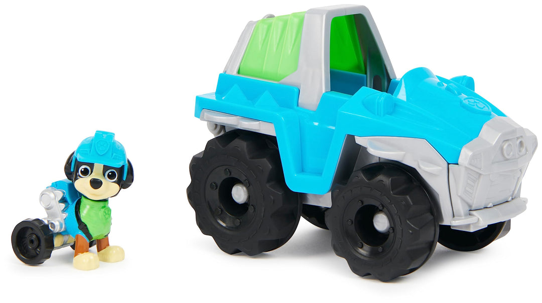 PAW PATROL, Dinosaurier-Rettungsfahrzeug mit Rex-Figur (Sustainable Basic Vehicle/Basis Fahrzeug), S