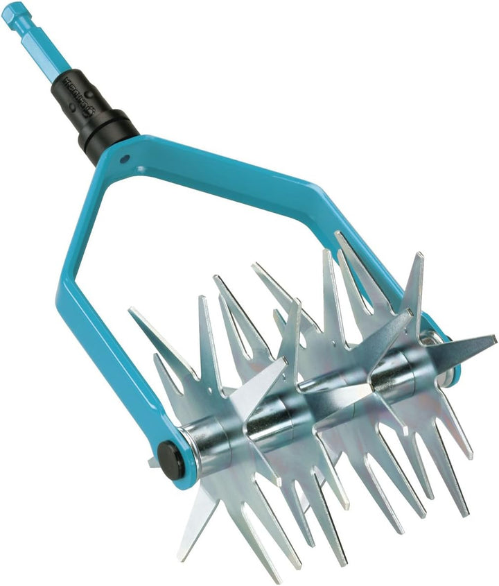 Gardena combisystem-Sternfräse: Gartenfräse zur Saatvorbereitung und Bodenlockerung, 14 cm & combisy