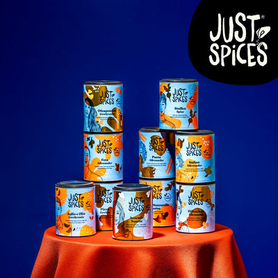 Just Spices Grosser Gewürz Adventskalender 2022 I Weihnachtskalender mit 24 Gewürzmischungen + Kochb