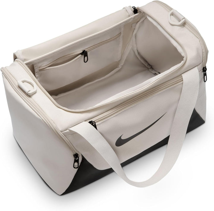 Nike Unisex Brsla Xs - X Duffel, Light Bone/Black/Black, One Size