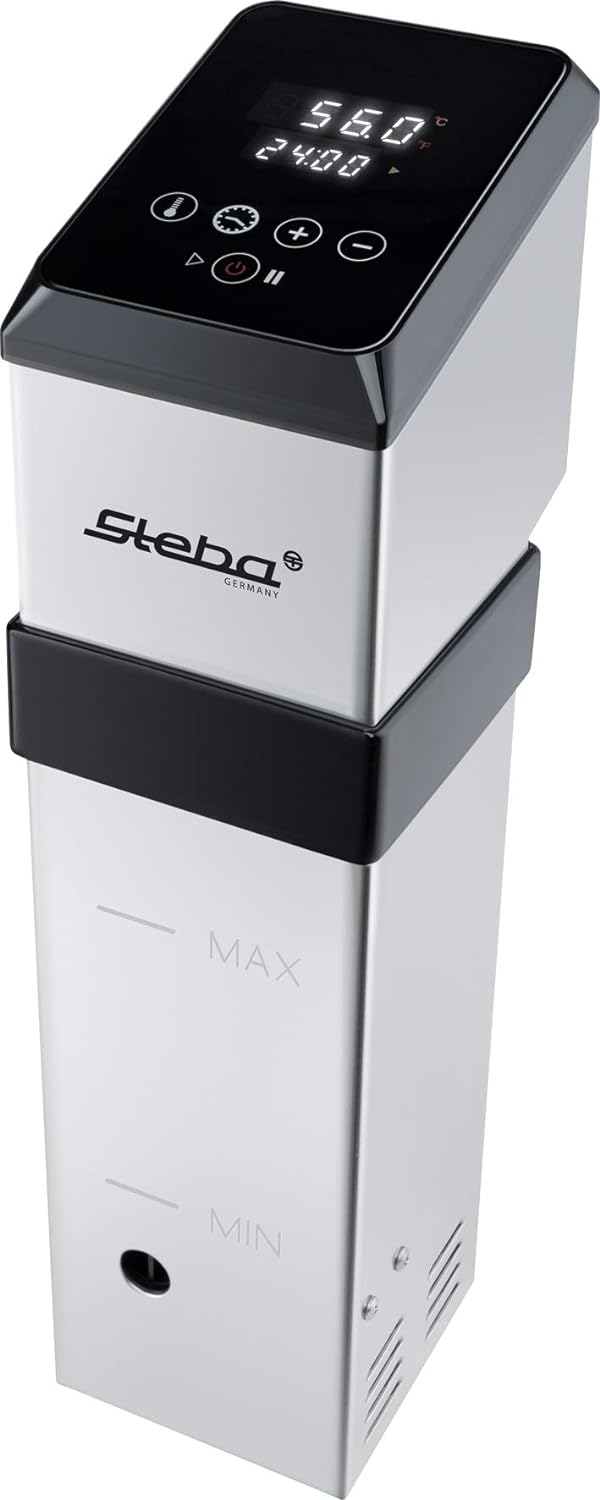 Sous-Vide Garer SV 120 Professional, Hochleistungs-Sous-Vide Garer, Wasserdicht nach IPX 7, Erwärmt