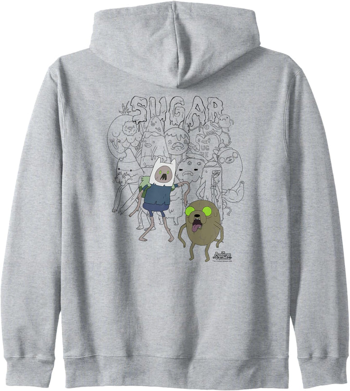 Adventure Time Sugar Zombies Kapuzenjacke