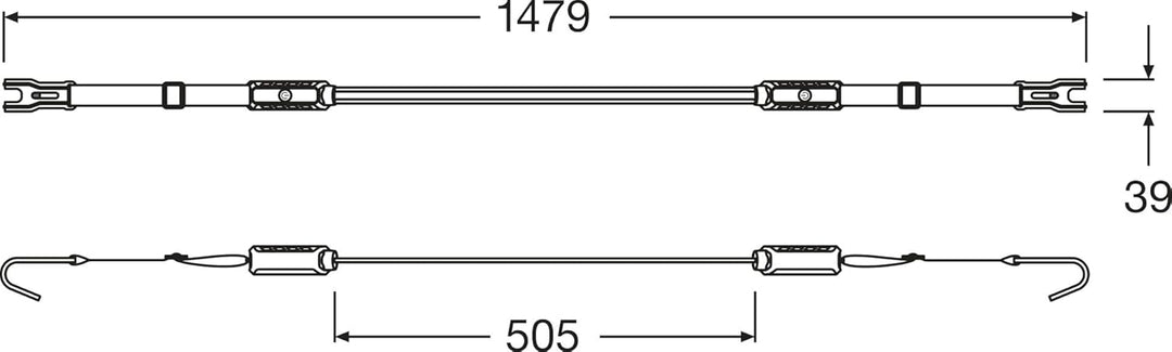 Osram LEDinspect Flexible Inspection Light, wiederaufladbare LED-Inspektionsleuchte, 6000K, Helligke