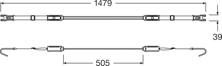 Osram LEDinspect Flexible Inspection Light, wiederaufladbare LED-Inspektionsleuchte, 6000K, Helligke