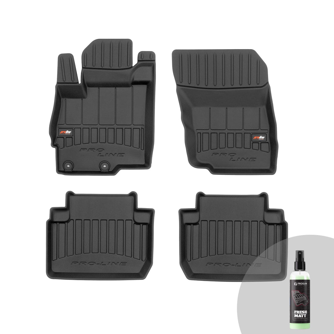 FROGUM ProLine 3D Gummimatten Exklusiven Auto Fussmatten Autofussmatten für Mitsubishi Eclipse Cross