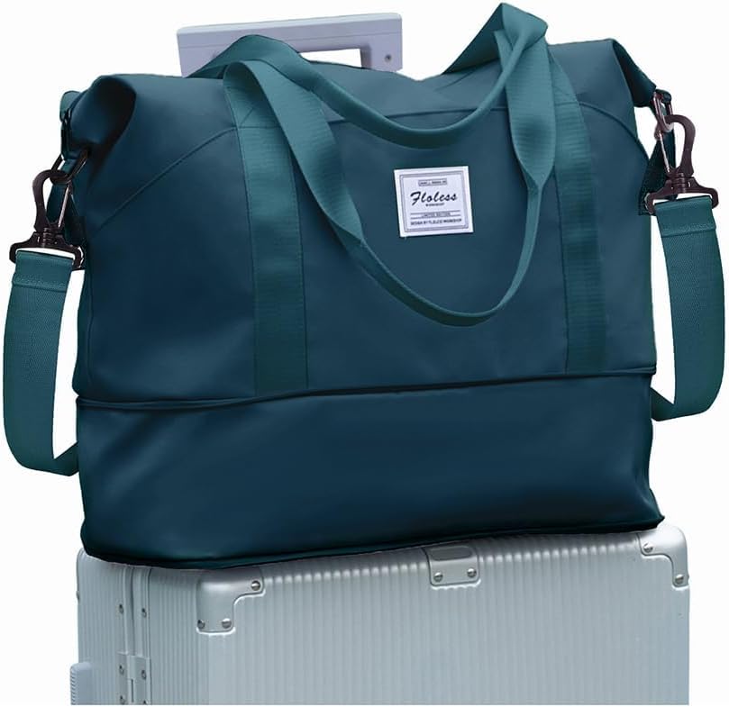 Reisetasche Damen Sporttasche 40x20x25 Ryanair Handgepäck Tasche Weekender Bag Schwimmtasche Wasserd