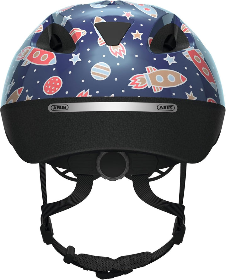 ABUS Kinderhelm Smooty 2.0 - Robuster Fahrradhelm für Kleinkinder im Beifahrersitz - für Mädchen und