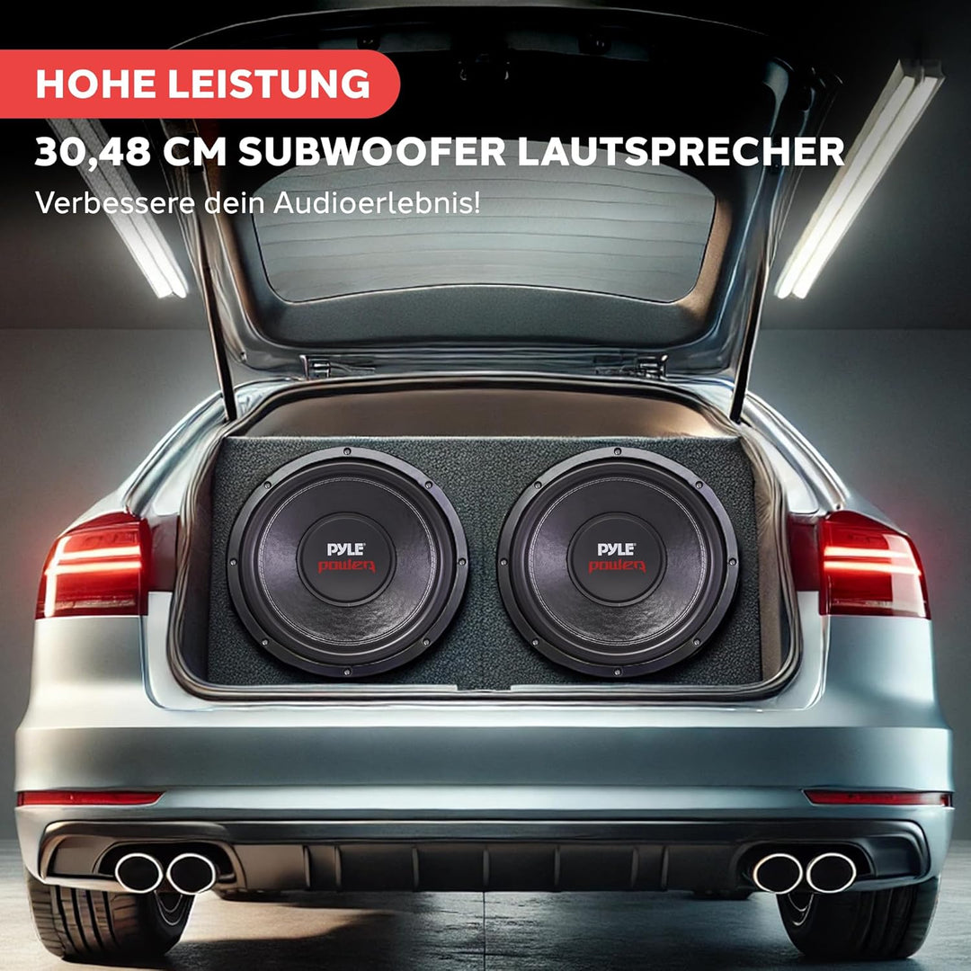 pyle PLPW12D Subwoofer Treiber 800W Subwoofer für Maschine