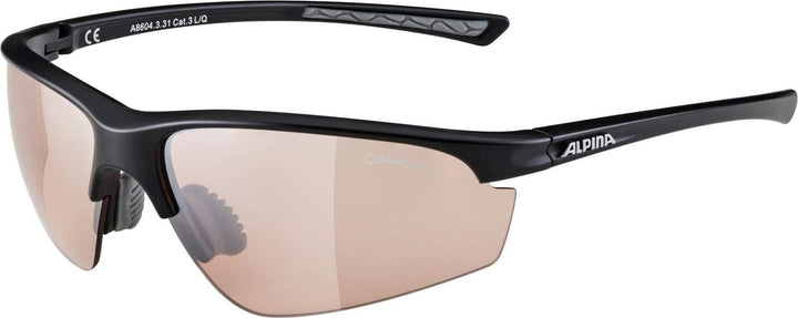 ALPINA Carapax 2.0 Fahrradhelm (Leichter Endurohelm) coffeegrey matt 52-57 cm Bundle mit Sportbrille