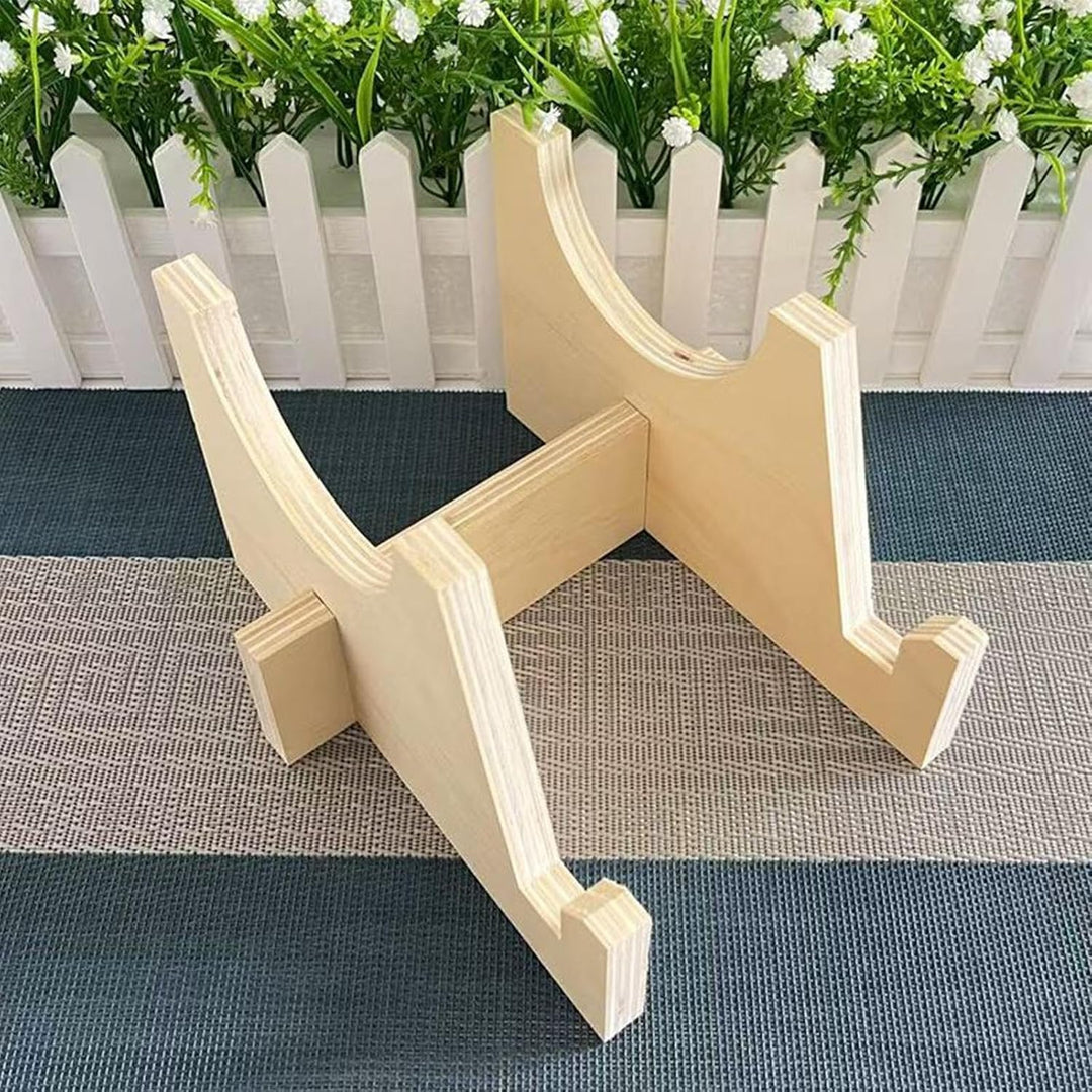 Balance Board Aufbewahrungsregal aus Holz, Rollbrettständer, Trainingsständer mit stabilem Holzrahme