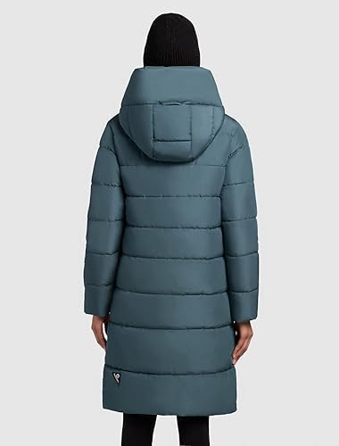 khujo - Damen - Wintermantel - Jilias 5 Steppmantel Winterjacke XS DIM-BLUE, XS DIM-BLUE
