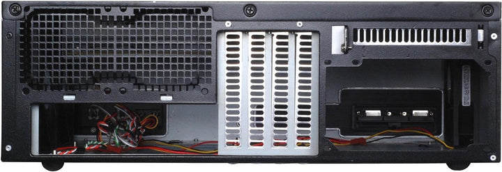 SilverStone SST-GD04B USB 3.0 - Grandia HTPC Micro ATX Desktop Gehäuse mit hochleistungsfähigem und