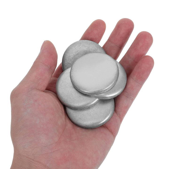 NUOBESTY 10 Runde Pfostenkappen aus Eisen 40mm Handlauf Endkappen für Gartengeländer und Terrassenge