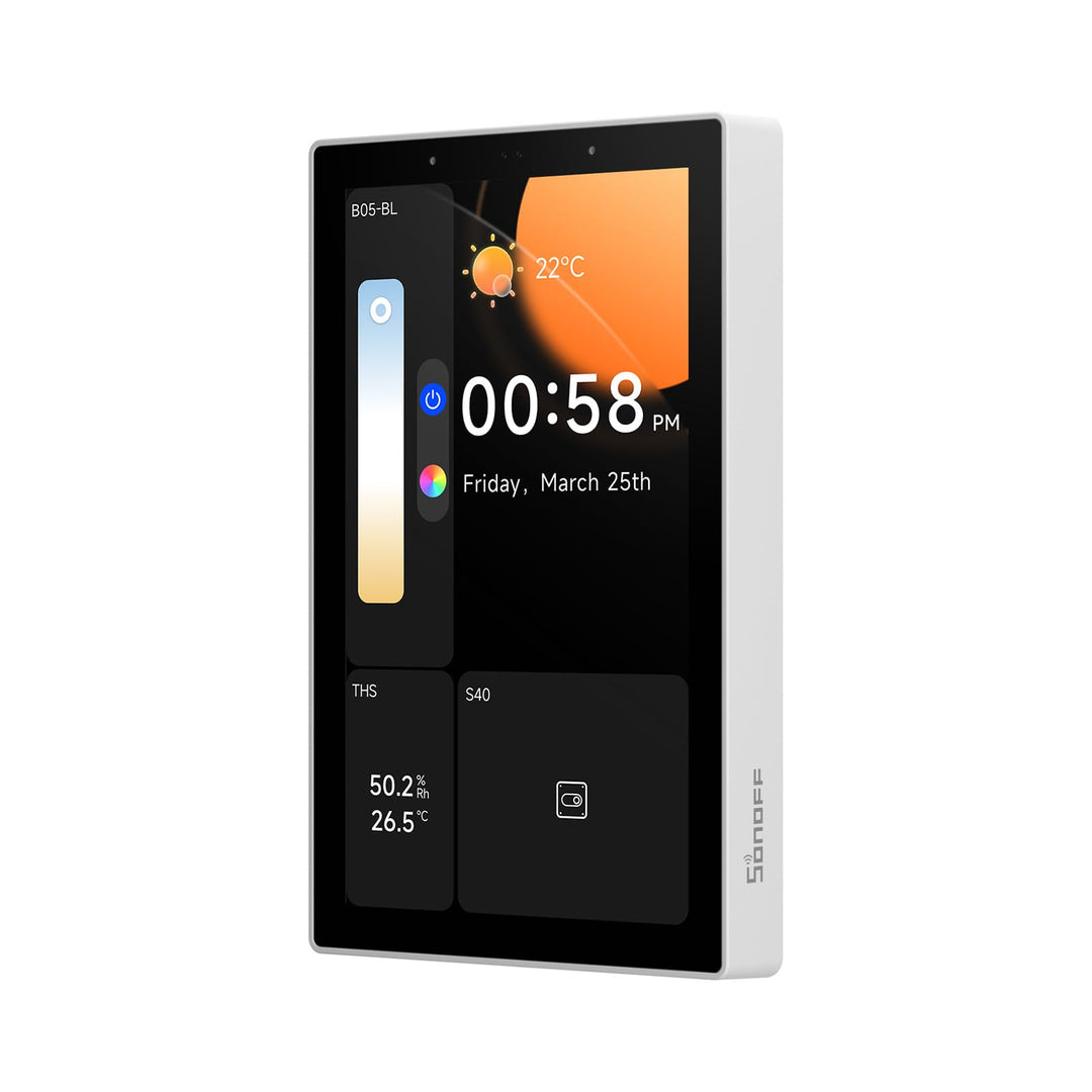 SONOFF NSPanel Pro 120 Smart Home Control Panel mit Integriertem Zigbee Gateway und Heimsicherheit,