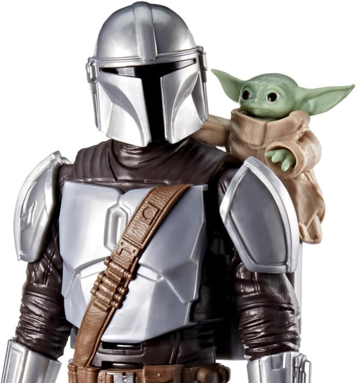 Star Wars The Mandalorian & Grogu Kopfgeldjäger-Blaster, Action-Figur (28 cm) mit Soundeffekten, int