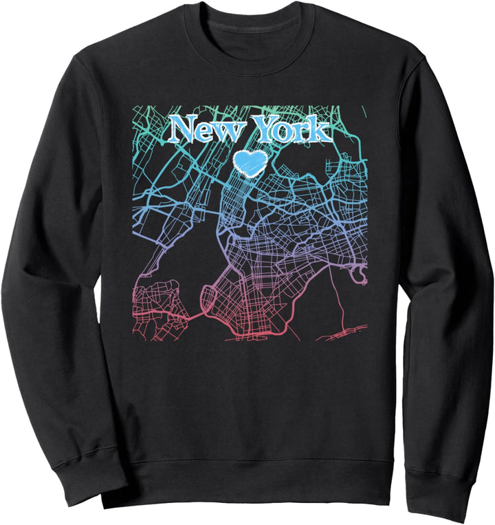 New York City Souvenir Karte, NYC, NY Sweatshirt
