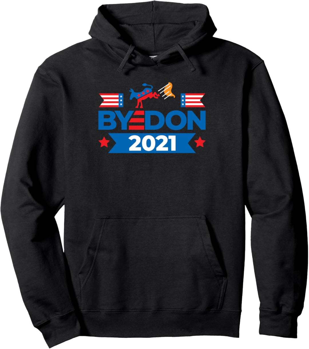 Bye Don 2020 ByeDon Lustiger Joe Biden Anti-Trump Pullover Hoodie