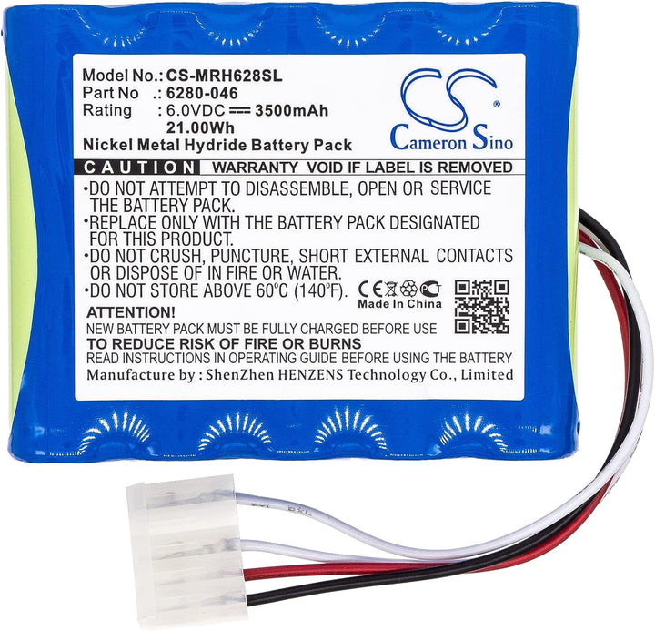 CS-MRH628SL Akkus 3500mAh Kompatibel mit [Monarch] BBL, BBX, DBL, DBX, Nova Strobe BBL, Nova Strobe