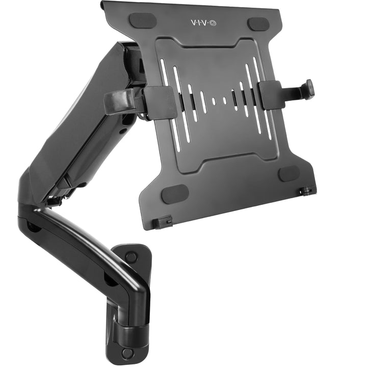 VIVO Mount-V001GL Laptop-Wandhalterung, höhenverstellbar, pneumatisch, verlängerter Arm, voll bewegl