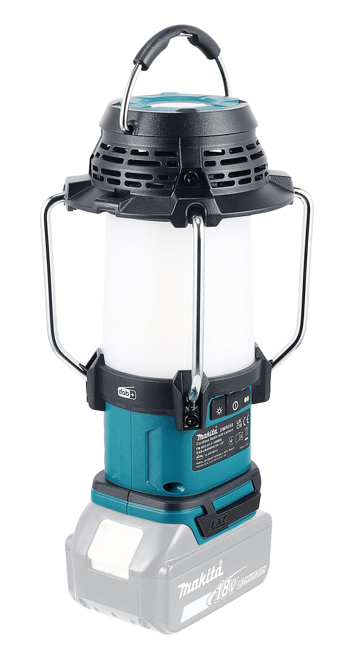 Makita DMR056 Akku-Radio mit Laterne 18V (ohne Akku, ohne Ladegerät) Single