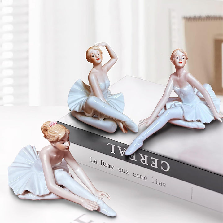 Porzellanfiguren Ballett, geformte Statue, Kunsthandwerk, Kunstwaren, Skulptur, Heimdekoration (Orna