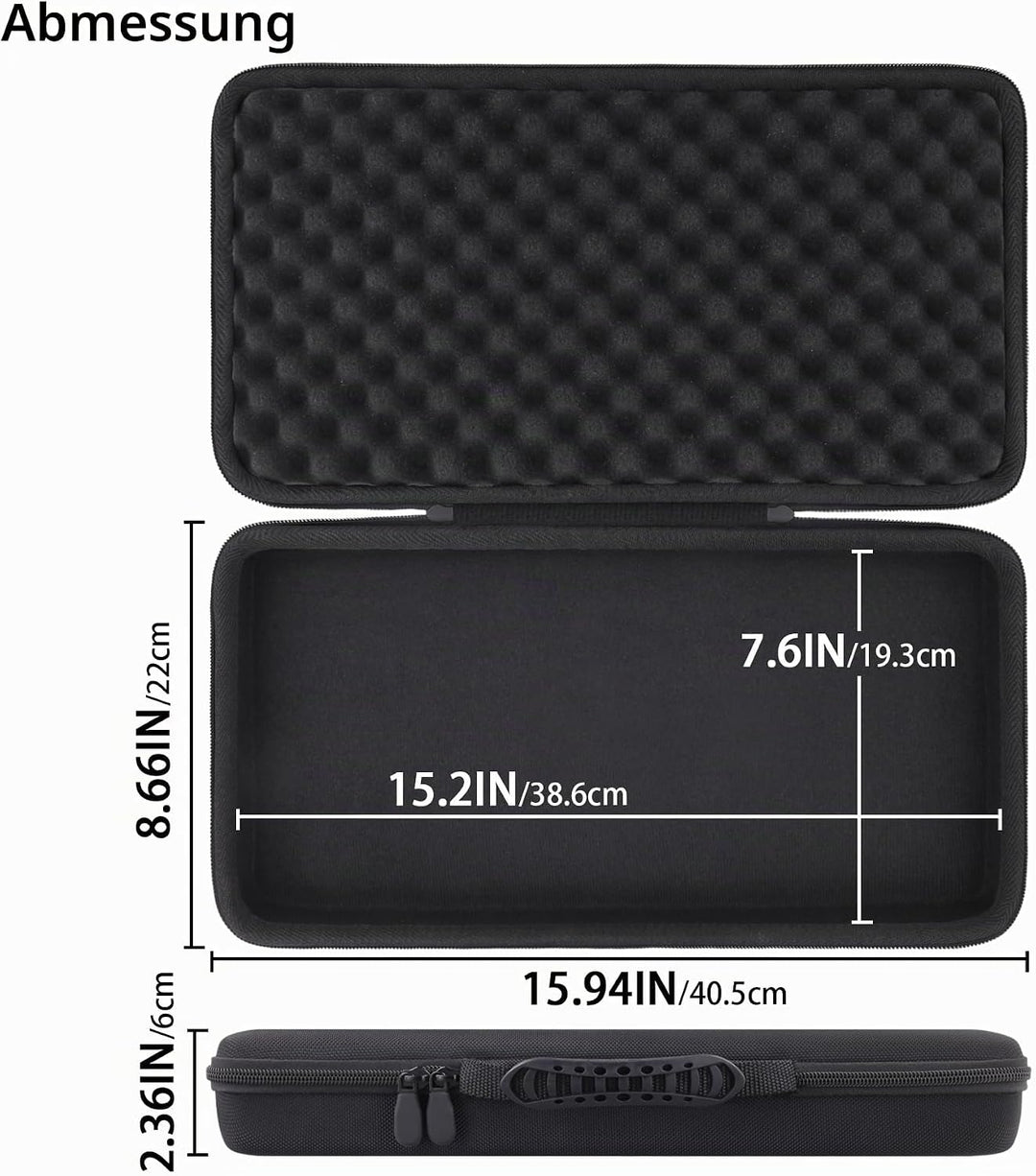 co2CREA Case Hart reiseschutzhülle Etui Tasche für Akai Professional MPK Mini IV USB-C MIDI Keyboard