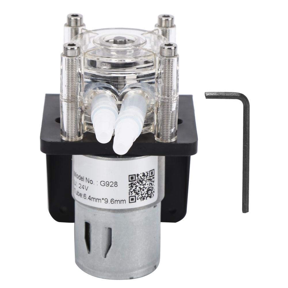 Schlauchpumpe, 500 ml/min Grossem Durchfluss Schlauchpumpe aus Edelstahl 304 mit transparentem
