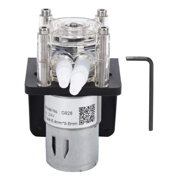 Schlauchpumpe, 500 ml/min Grossem Durchfluss Schlauchpumpe aus Edelstahl 304 mit transparentem