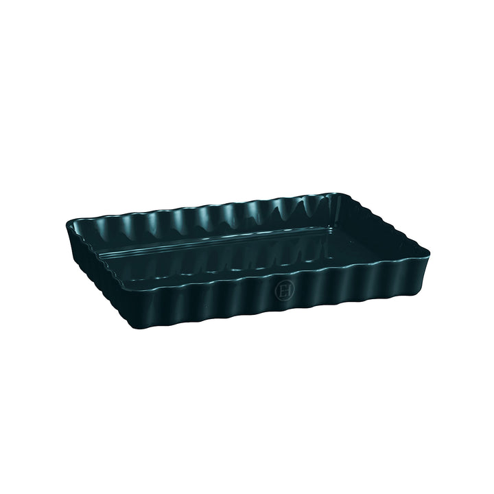 Emile Henry Belle-Ile EH736038 Kuchenform, rechteckig, Keramik, 33,5 x 24 x 5 cm, Belle-ile