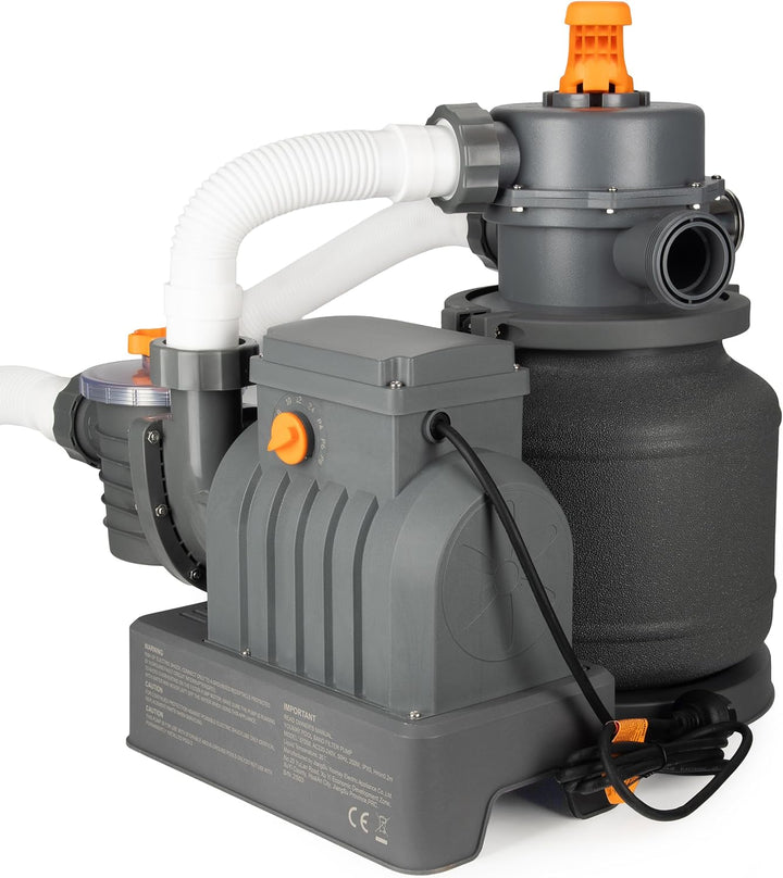 COIL Pool-Filterpumpe, Sandpumpe, Sandfilter für schwimmbäder, Filterpumpe, Sandbehälter: 12 kg, 6-W