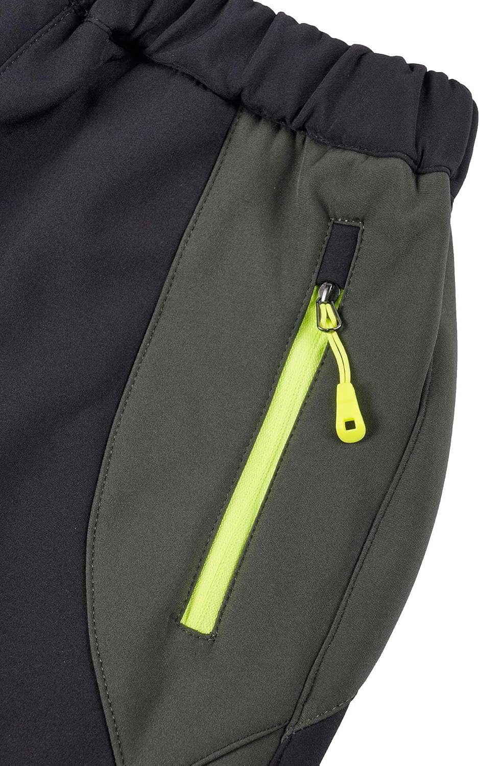 Kinder Gefütterte Hose Softshellhose Winddicht Wasserabweisend Atmungsaktiv Warm Outdoorhose Skihose